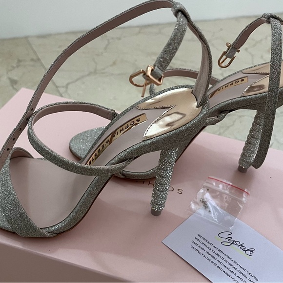 Sophia Webster ROSALIND CRYSTAL SANDAL - Picture 4 of 10